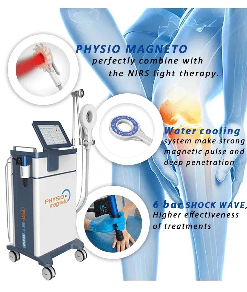 Pmst Wave High Intensity Acoustic Focus Focused Shock Wave Pmst Magneto Physio Therapy Machine