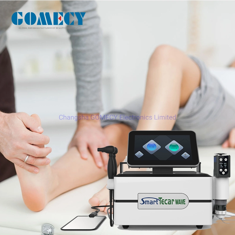 3 in 1 Tecar RF EMS Shockwave Physical Therapy Machine