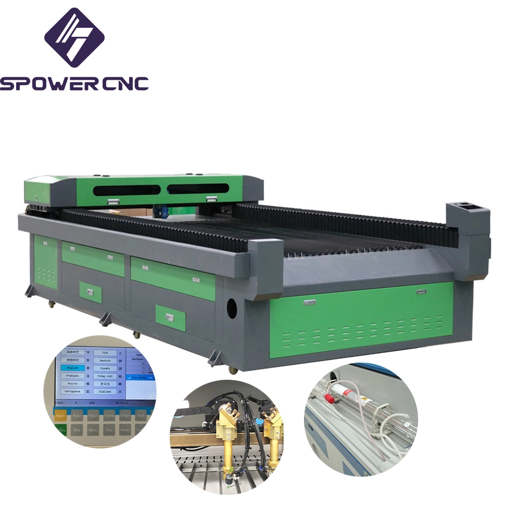CO2 Laser 100W Engraving Machine for Metal Copper Iron Thin Sheet Cutting