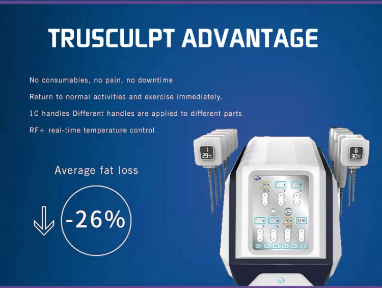 RF Fat Burning Slimming Trusculpt ID Flex Machine Skin Tightening