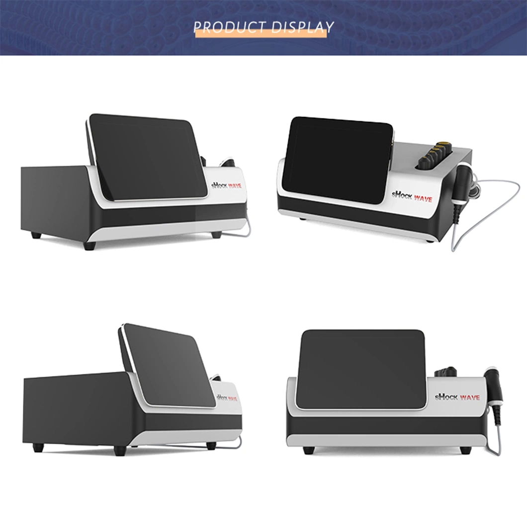Knee Pain Physiotherapy Extracorporeal Radial Shockwave Therapy Machine for Physical Ther