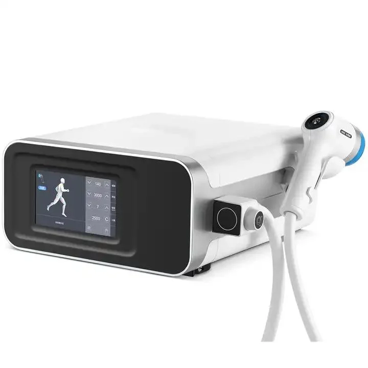 Extracorporeal Shock Wave Onda De Choque Fisioterapia Focal Y Radial Focused Shockwave Therapy Machine