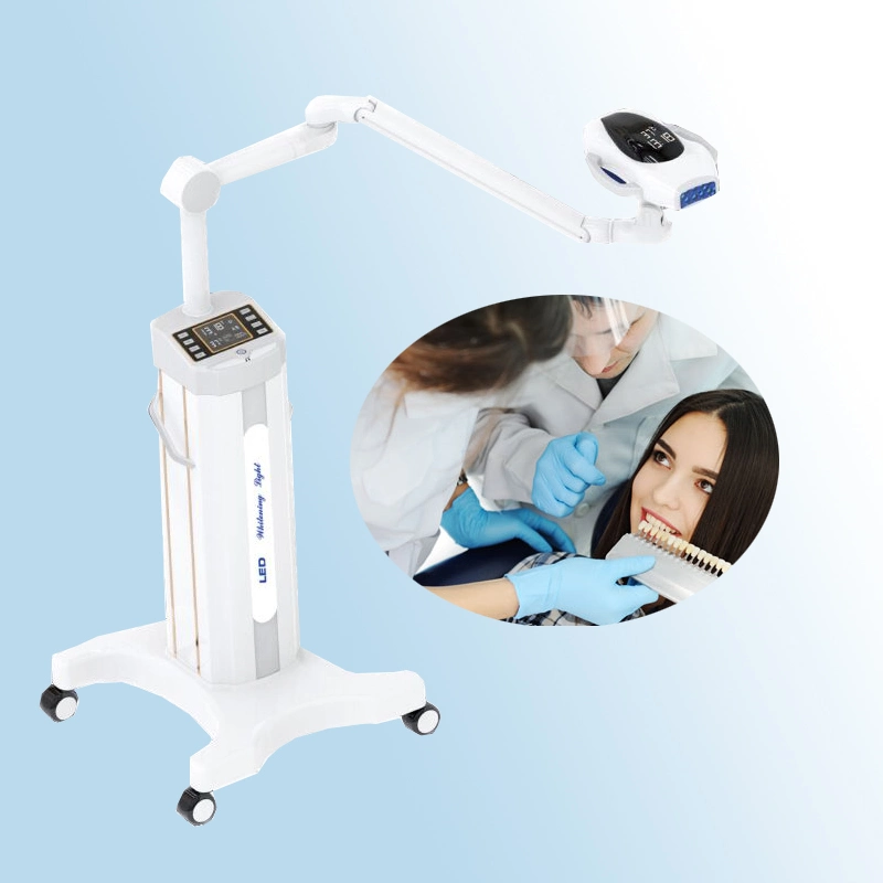 CE Approved SPA Portable Whitening Teeth Machine Light 60W Mobile Laser LED Teeth Whitening Machine for Professional Us