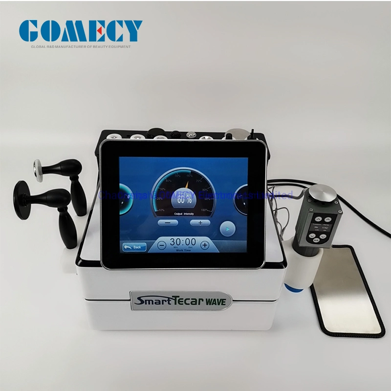 3 in 1 Tecar RF EMS Shockwave Physical Therapy Machine