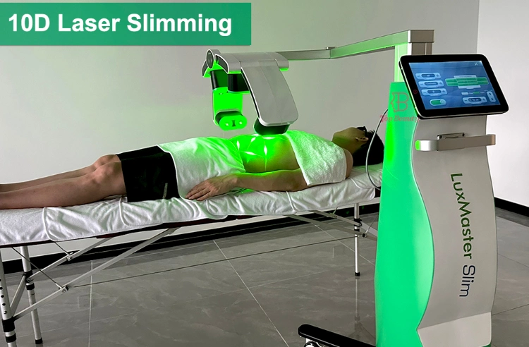 PDT LED Light Therapy Weight Loss 1060nm Cold Laser Diode Slimming 6D Laser Machine