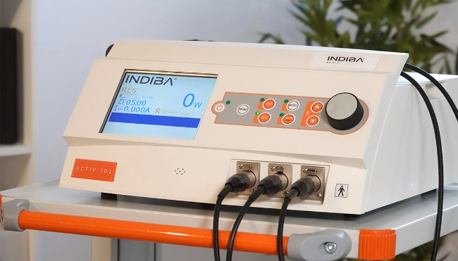 Indiba Tecar Therapy Machine Fat Removal Powerful 448K Indiba RF Beauty Machine