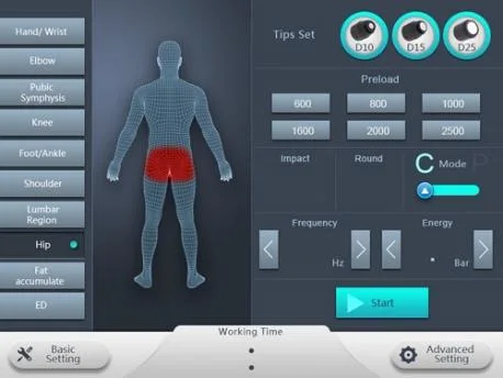 New Shockwave Therapy Radial Shock Wave Therapy Eswt Shockwave Therapy Machine/Extracorporeal Shockwave Machine for Pain Relief