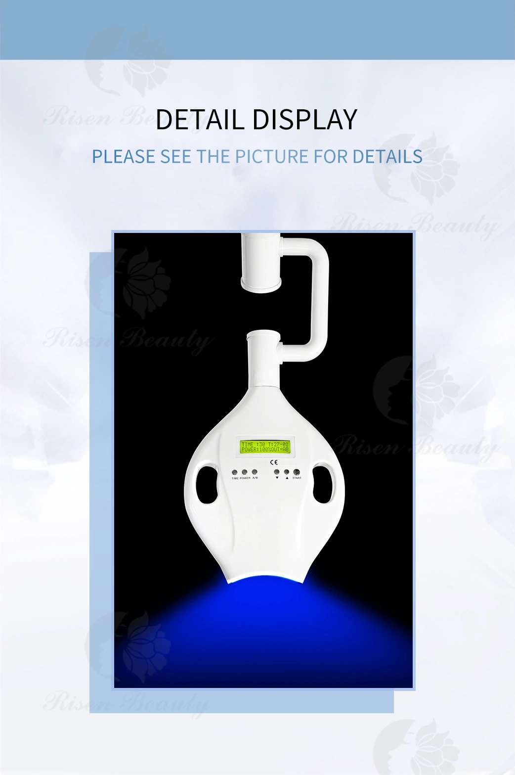 Factory Price Dental Bleaching Light LED Teeth Whitening Lamp Machine