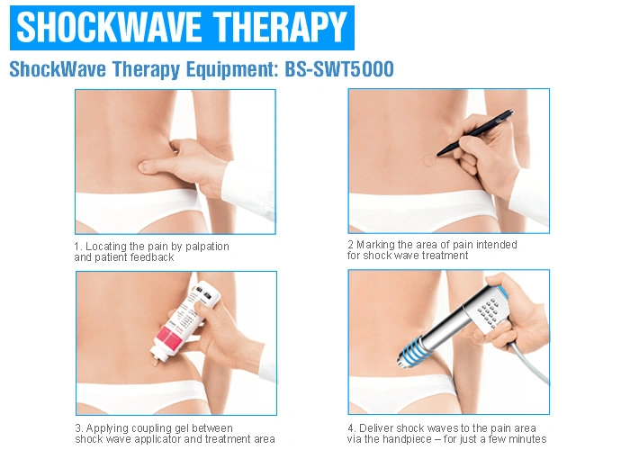 Body Beauty Slimming Acoustic Wave Shock Wave Therapy Equipment