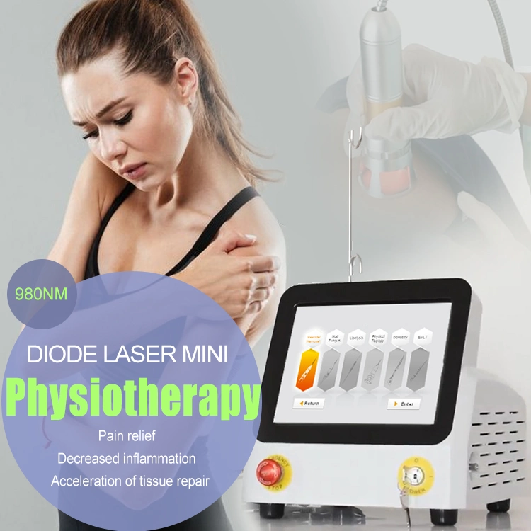 Physiotherapy Portable Podiatry Semiconductor Laser Therapy 980 Physical Therapy Therapeutic Laser Equipment