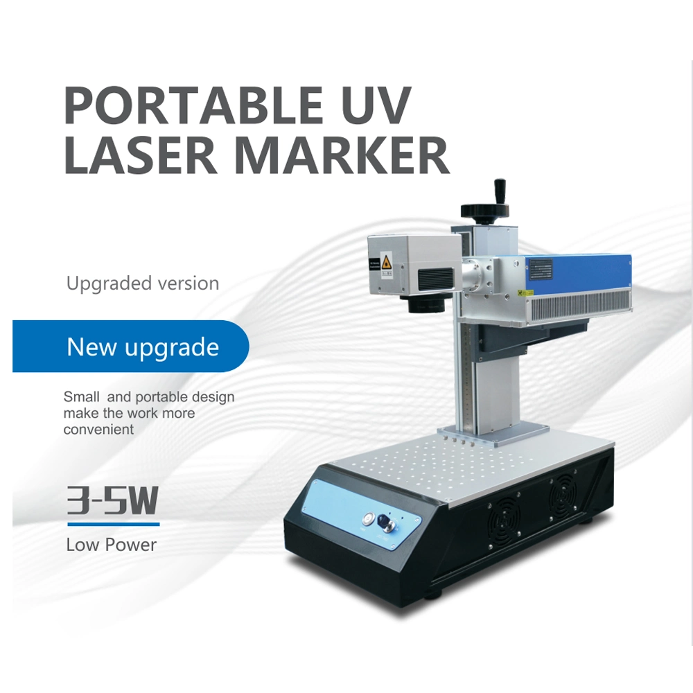 5W UV Laser Marking Machine Laser Wavelength 355nm Marking Precision