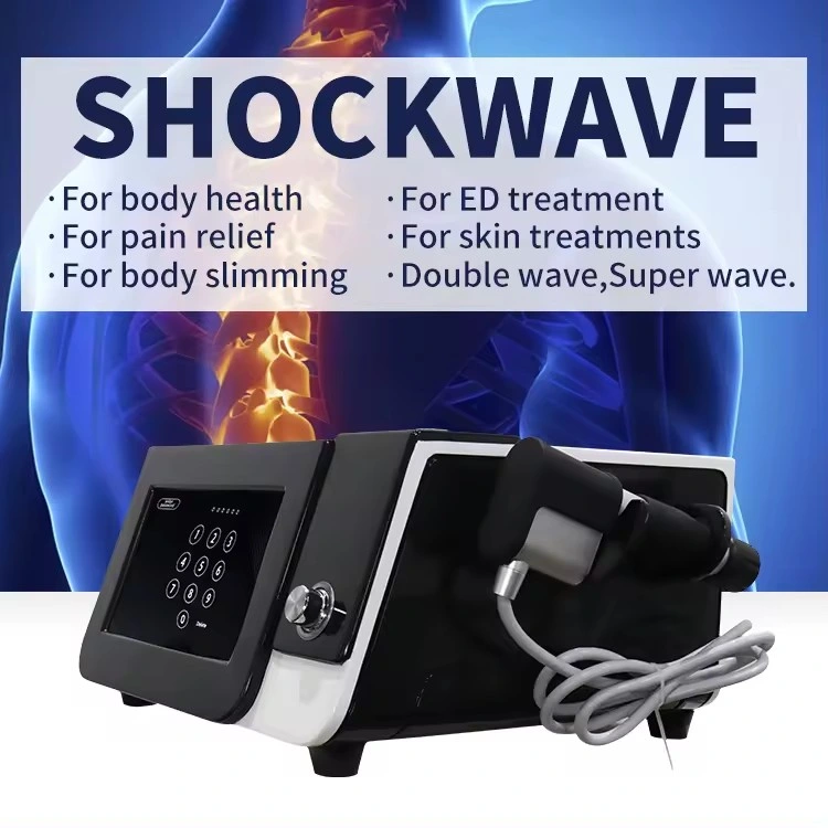 Professional Shockwave Therapy Machine Eswt Pneumatic Shock Wave with Preset Treatment Protocol
