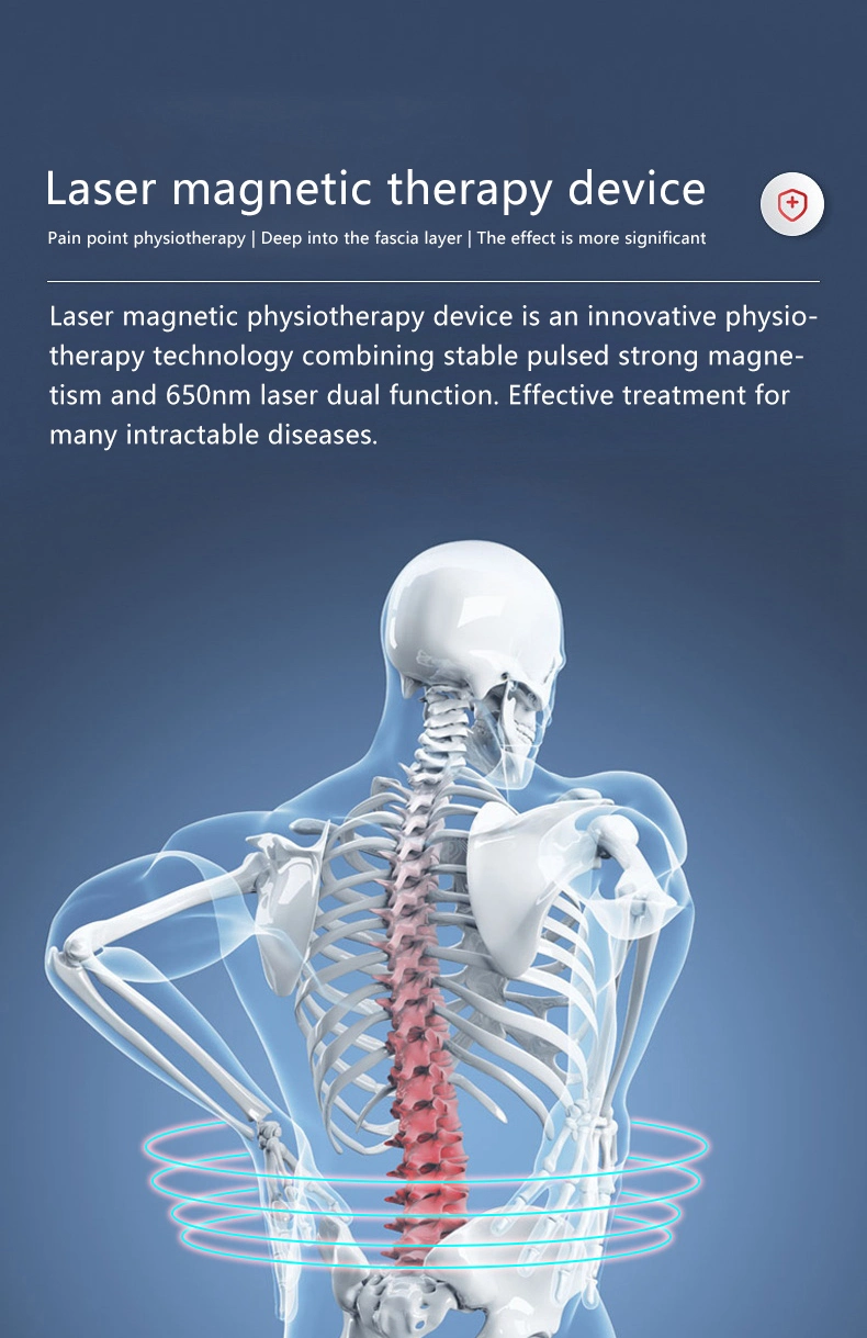 Physio Magneto Electromagnetic Emtt Magnetic Therapy Device 650nm Laser Physiotherapy Machine Price Leg Relief Joint Pain