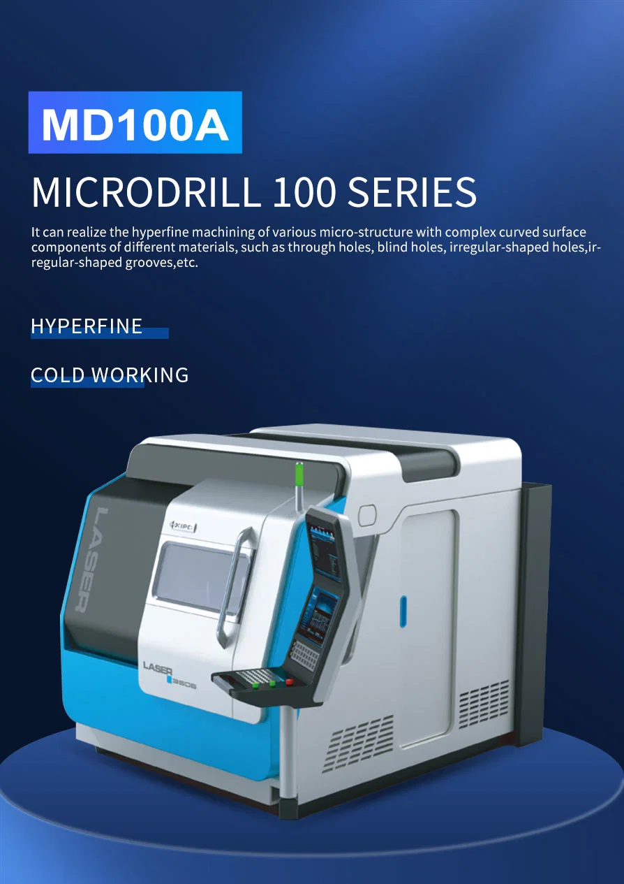 Ireeda Microdrill 100 Series Cold Hyperfine Laser Micromachining Special-Shaped Holes Machine Laser Engraving