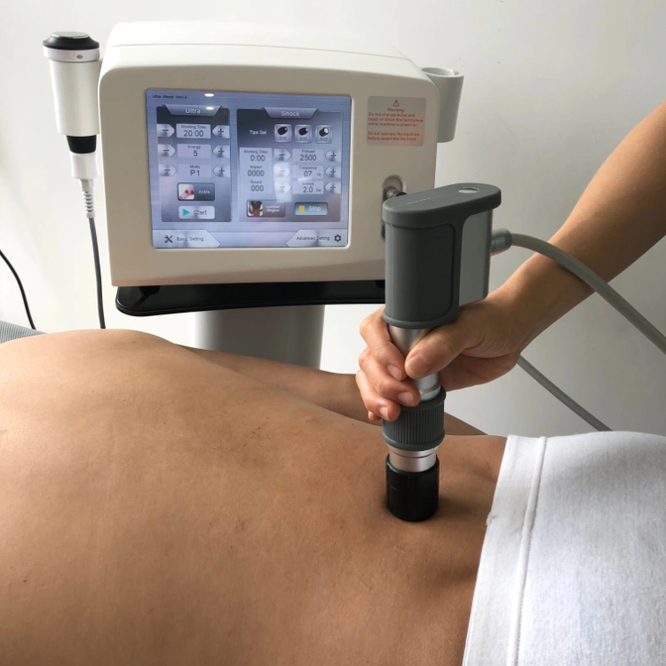 Sports Injury Recovery Shockwave Ultrasound Physical Therapy Machine