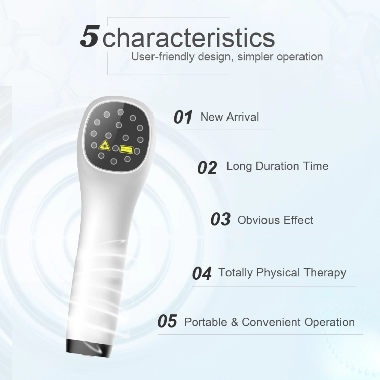 Handheld 808nm 650nm Low Level Laser Therapy Machine for Pain Relief