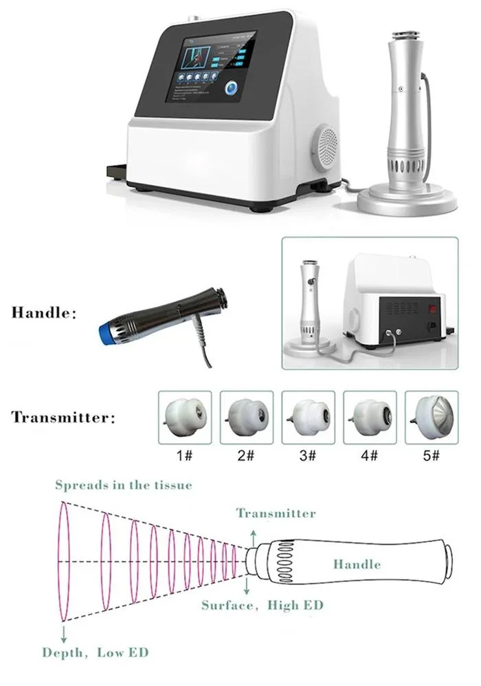 Shock Wave Therapy Equipment / Focused Shockwave Machine / Extracorporeal Therapy Shockwave