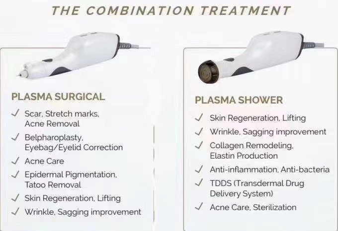 Skin Whitening Plasma Ozone Plasma Pen for Eye Lift Stretch Marks Removal Machine