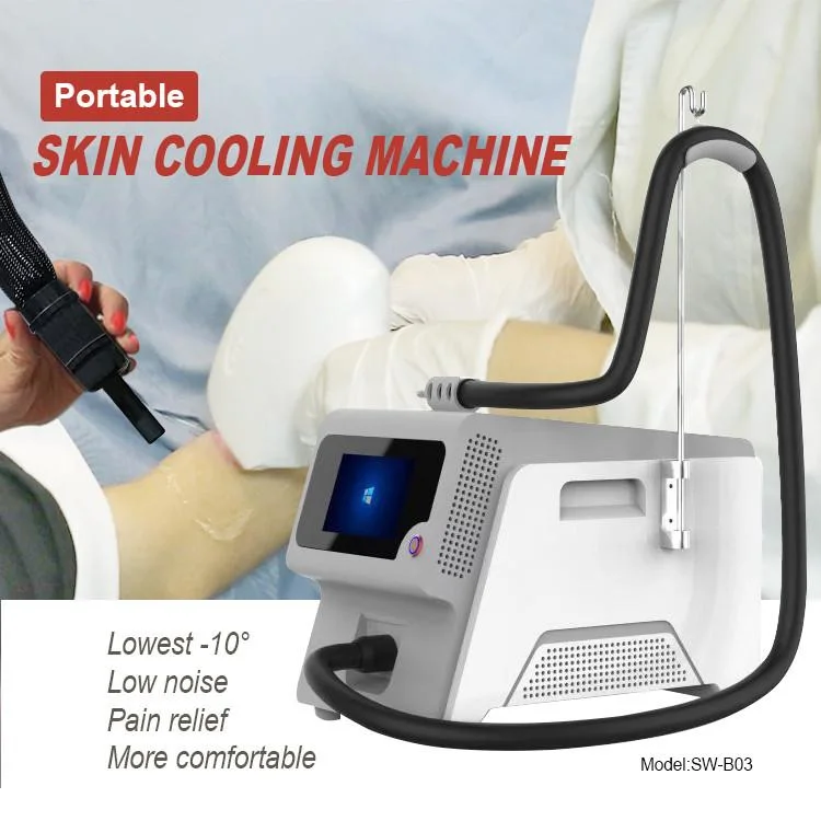Cryo Air Skin Cooler Machine for Picosecond Laser Low Temperature Zimmer Cold Air Skin Cooling Machine