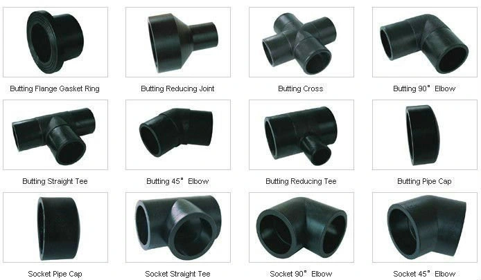 Pn16 HDPE Electrofusion Fitting, HDPE Pipe and Fittings, HDPE Socket Fitting, HDPE Butt Fusion Fitting