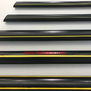 High Quality HDPE Pipe 20mm for Gas Systems with Yellow Line