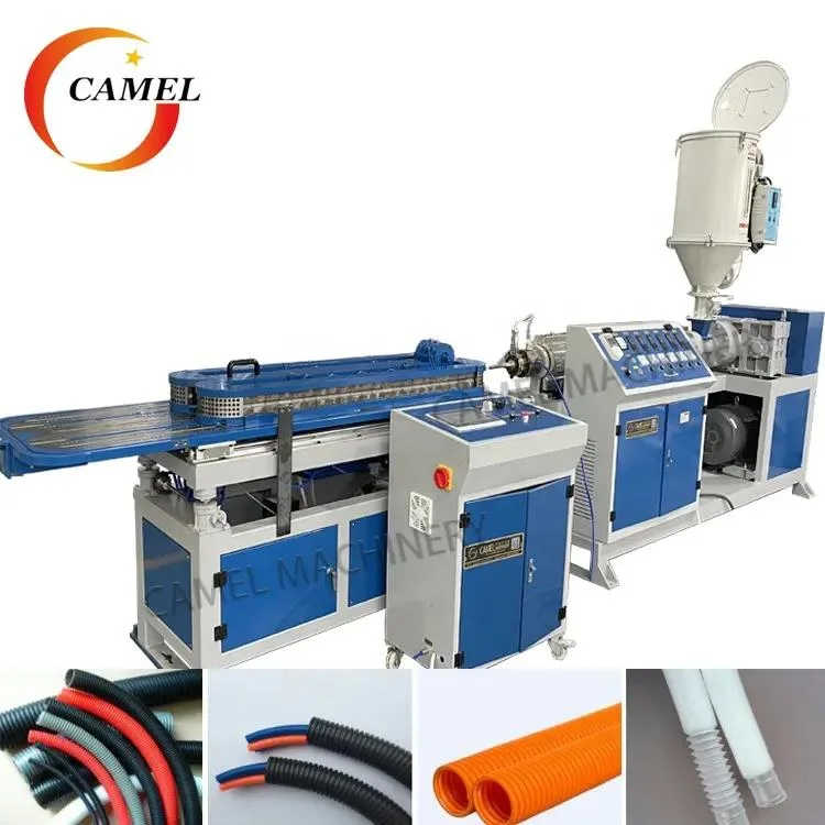 Factory Price Corrugated Electric Wire Conduit Pipe Extrusion Production Line