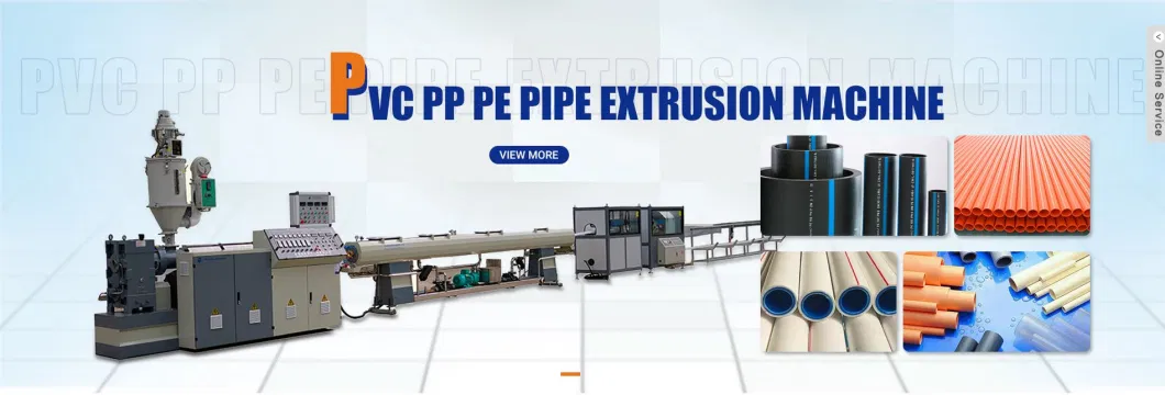 Multi Three Layer 20-110mm PPR HDPE PE Pb Pprc High Density Polyethylene Pipe Extruder Plant Production Machine