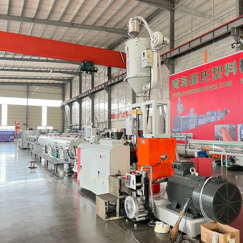 Multi Three Layer 20-110mm PPR HDPE PE Pb Pprc High Density Polyethylene Pipe Extruder Plant Production Machine