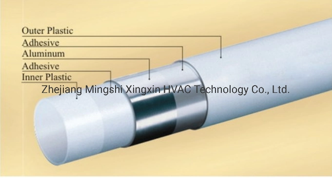 40/50/63mm Overlapped Welding Plumbing Multilayer Pex-Al-Pex Water and Gas Pipe