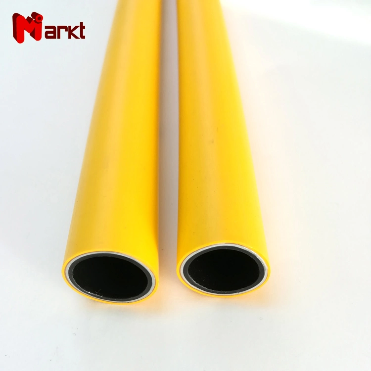 Gas Pipe PE-Al-PE 63mm White Color with 3 Yellow Lines