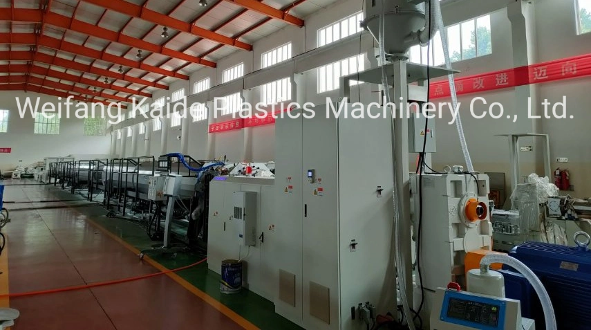 PE HDPE LDPE PPR Plastic Water Gas Oil Supply Hose Pipe Tube Extrusion Production Line Single Screw Extruder Pipe Making Machine
