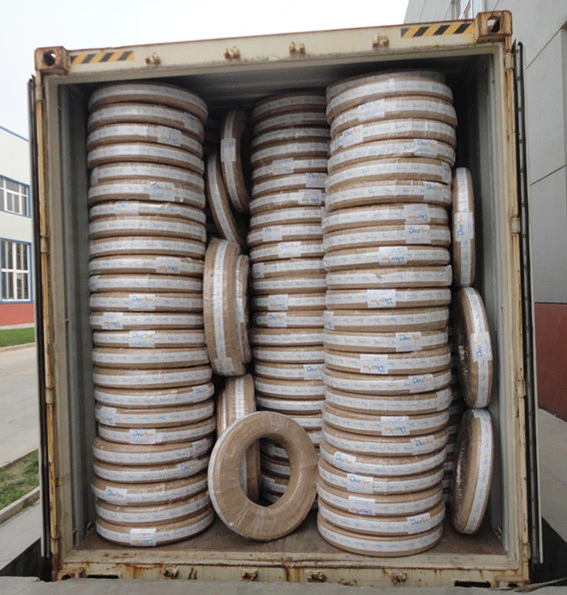 Gas Pipe PE-Al-PE 63mm White Color with 3 Yellow Lines