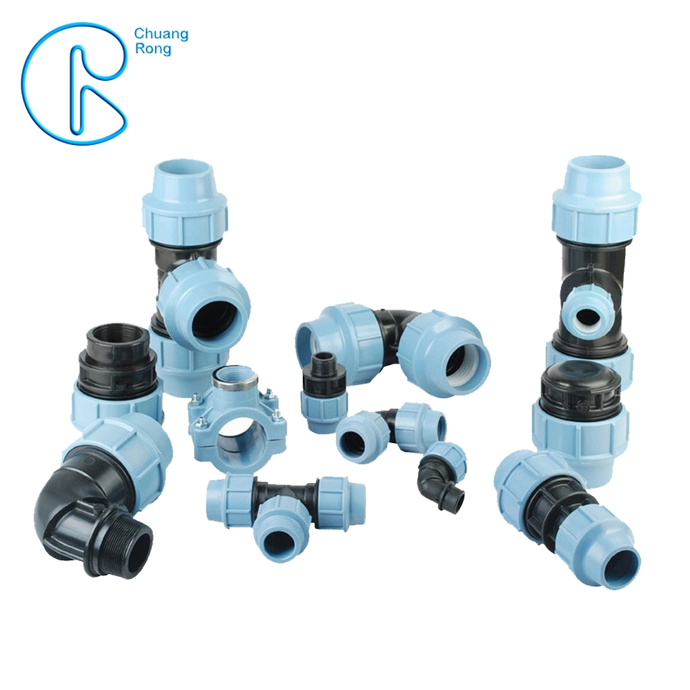 SDR17 Plastic Pipe Fitting HDPE100 Pipe Socket and Fittings HDPE100 Socket Fusion Pipe Fitting for Water Supply DIN Standard