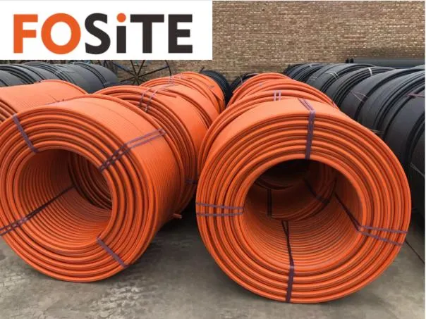 Fosite China Supplier HDPE Pipe for Fiber Optic Communication Optical Duct Cable PE Silicon Core Tube