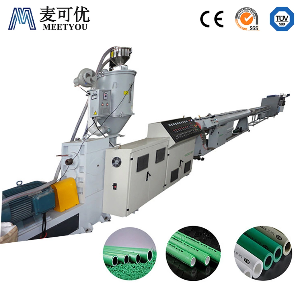 High Quality Pipe Making Machine Plastic PP Pert PPR Underground Drinking Water Hot Water PP Pert PPR Pipe Production Line