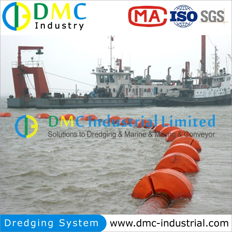 UHMW-PE HDPE PE100 High Density Polyethylene Floating Water Mud Drainage Water Supplying Pipes