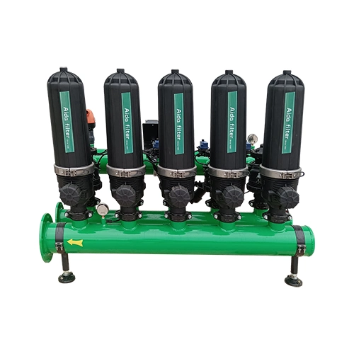 Carbon Steel/Stainless Steel/HDPE Pipe Connection Automatic Disc Filter Irrigation System