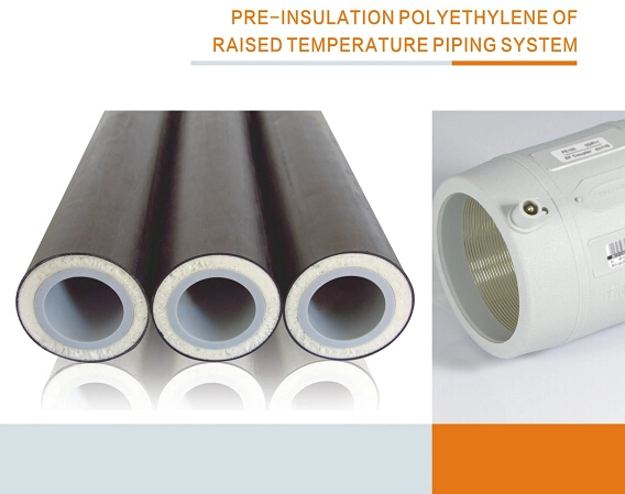 Pre-Insulated Pert Pipe for Hot Water Piping System