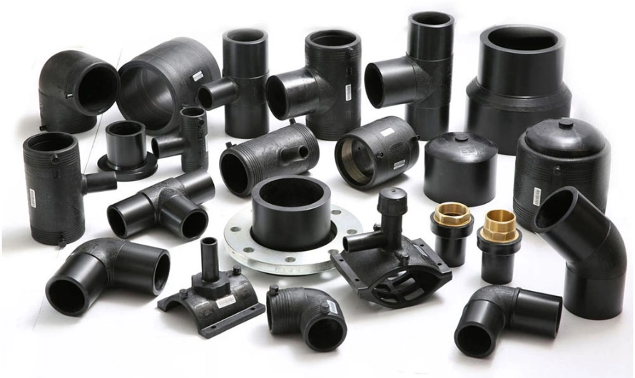 HDPE Pipe Fitting Socket Fusion Butt Fusion Fitting SDR11 SDR17 Stub End HDPE Pipe Flange Adapter