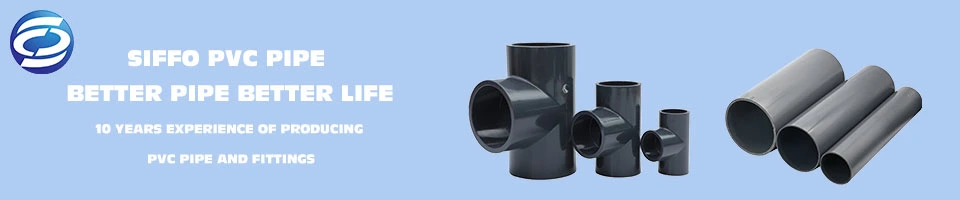 Hot Selling ISO Standard Blue Grey UPVC/PVC Water Pipe PVC Pipe for Irrigation/City Plumbing System/Drainage/Water Supply/Sprinkler/Cable/