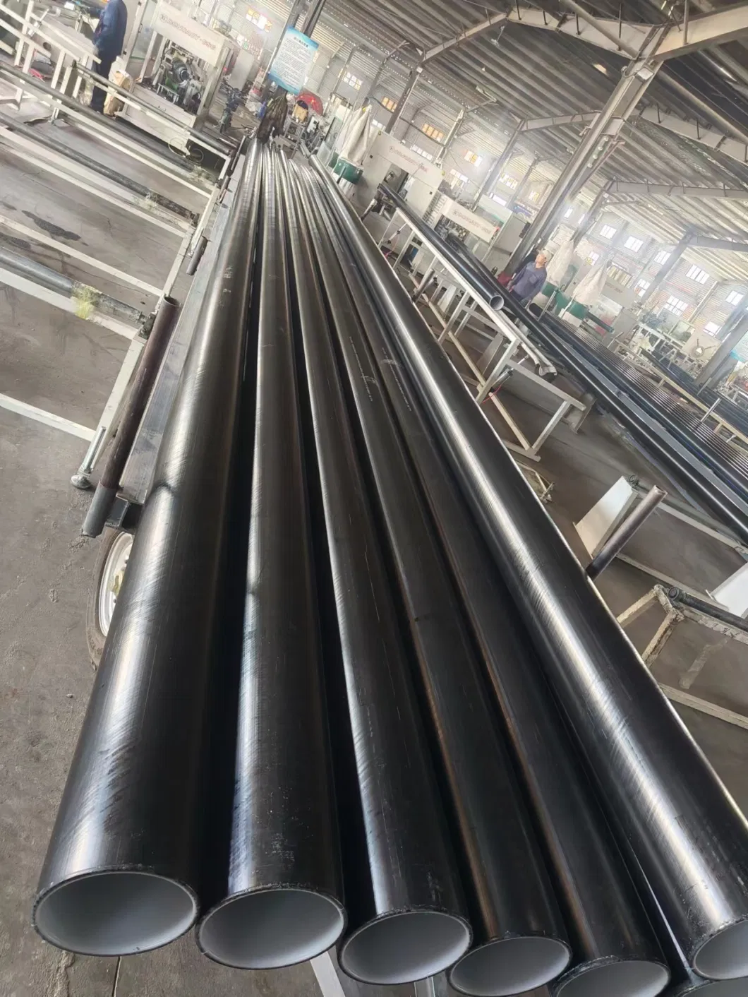 1000mm PE100 Large Diameter Pn16 Steel Wire Reinforced HDPE Composite Pipe 90mm Black Polyethylene Pipe Irrigation Tube Price