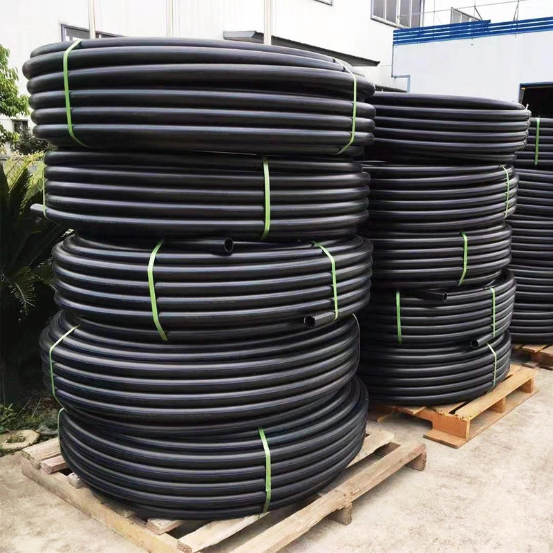 PE100 HDPE Tube HDPE Pipe Dredging Discharge Pipes Water Pipe for Water Supply Irrigation Mining Construction