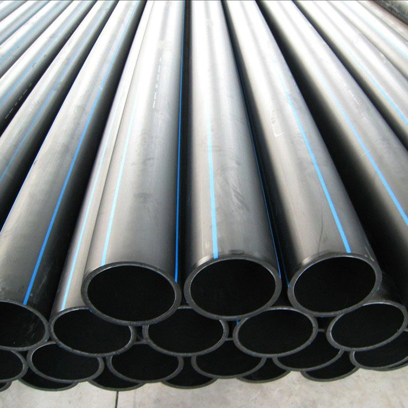 PE100 HDPE Tube HDPE Pipe Dredging Discharge Pipes Water Pipe for Water Supply Irrigation Mining Construction