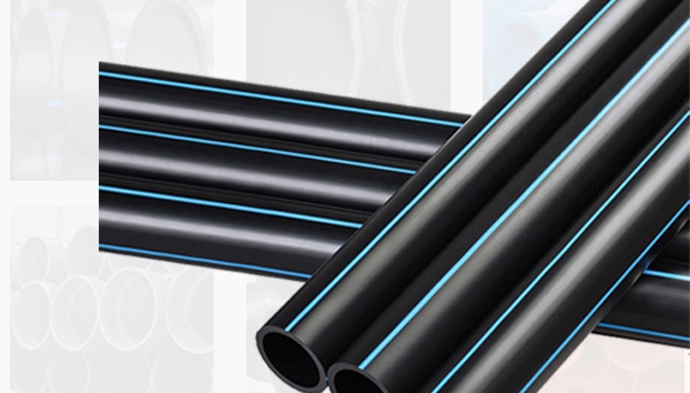 Pn16 Steel Wire Reinforced HDPE Pipe DN50-630mm PE100 Water Supply Composite Tube