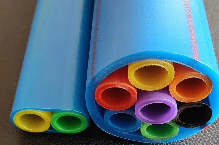 Direct Installation HDPE Microduct Pipe for Air Blowing Optic Fiber Cable