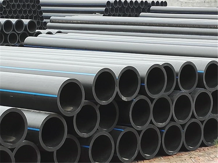 Pn8~16 High Density Polyethylene HDPE Pipe for Water Supply/Gas/Mining/Agriculture Irrigation/Drainage