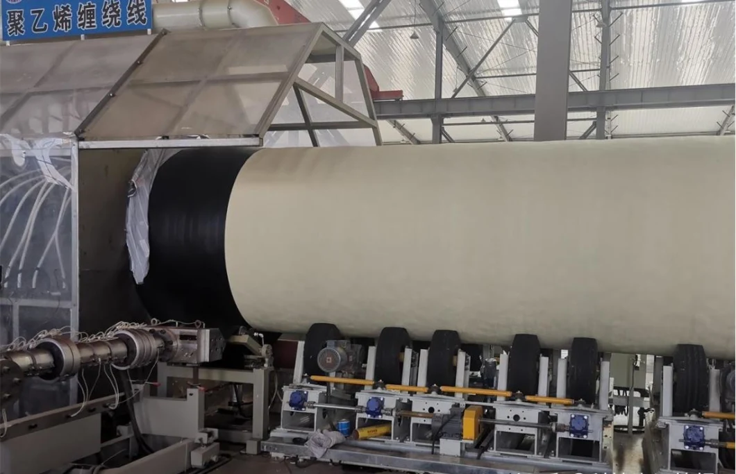 Direct Buried Prefabricated Prinsulated Pipe Automated Product Line