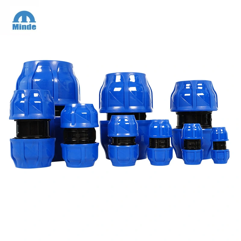 Irrigation HDPE PE PP /PPR Pipe Compression Fittings Equal/Reducing Coupling