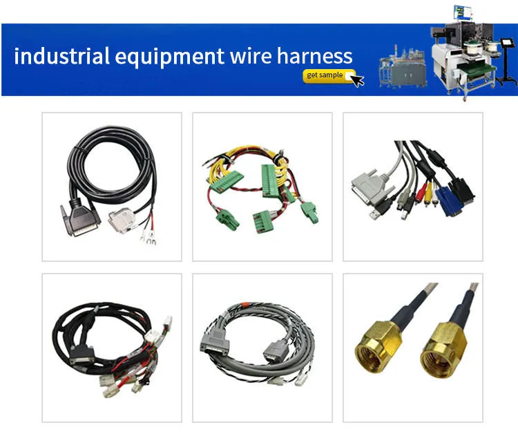 Wire Harness Assembly for Agricultural Machine