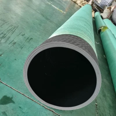 Tubo flessibile di scarico aspirazione in gomma idraulica industriale